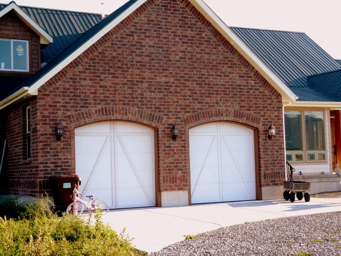 Courtyard Steel Carriage Door